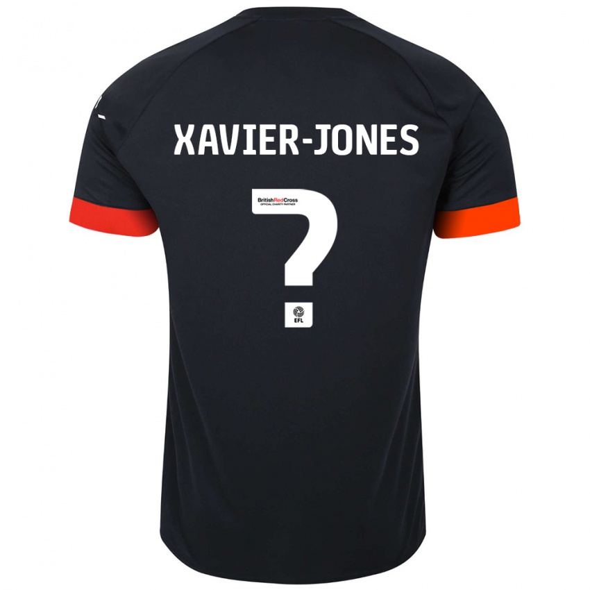 Criança Camisola Tate Xavier-Jones #0 Laranja Preto Alternativa 2024/25 Camisa