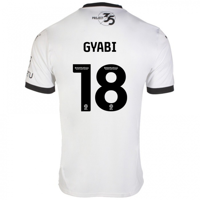 Criança Camisola Darko Gyabi #18 Preto Branco Alternativa 2024/25 Camisa