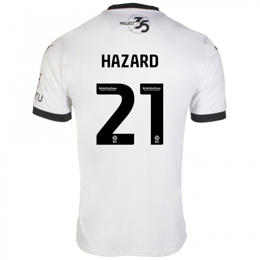 Criança Camisola Conor Hazard #21 Preto Branco Alternativa 2024/25 Camisa