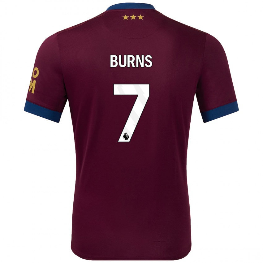 Criança Camisola Wes Burns #7 Castanho Alternativa 2024/25 Camisa