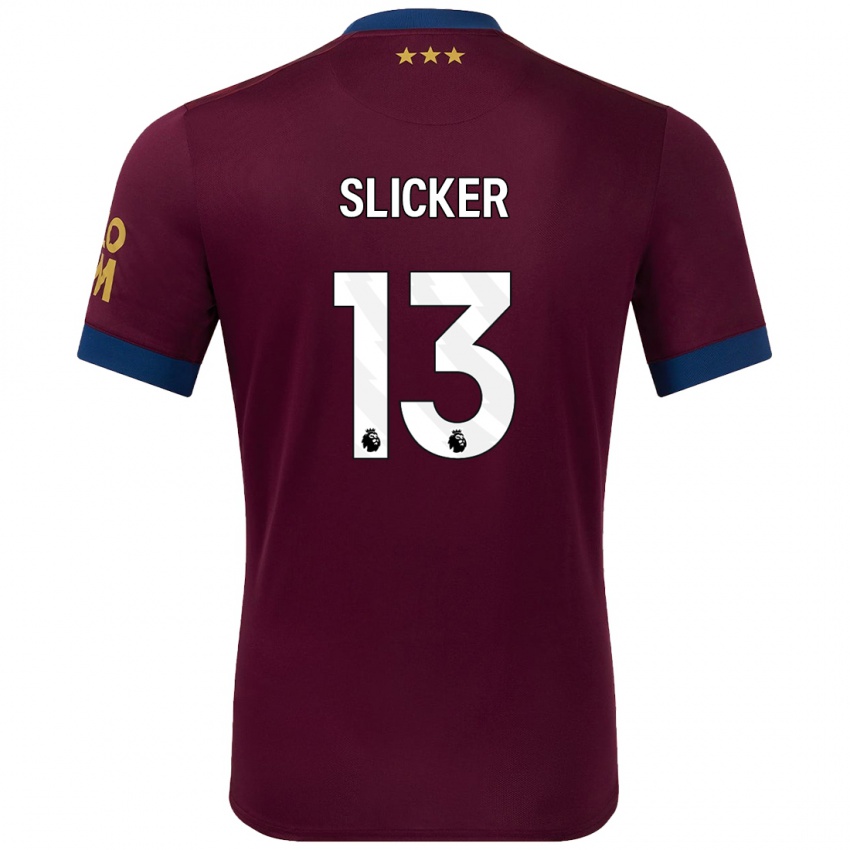 Criança Camisola Cieran Slicker #13 Castanho Alternativa 2024/25 Camisa