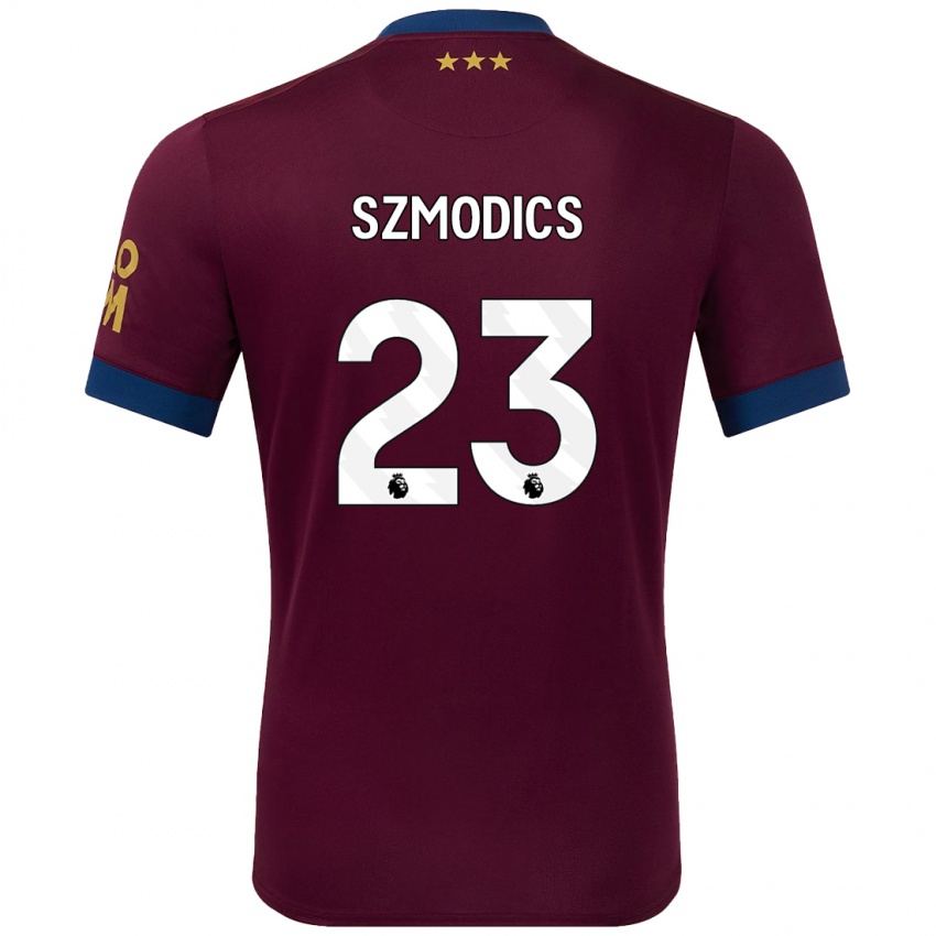 Criança Camisola Sammie Szmodics #23 Castanho Alternativa 2024/25 Camisa