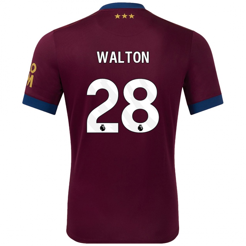 Criança Camisola Christian Walton #28 Castanho Alternativa 2024/25 Camisa