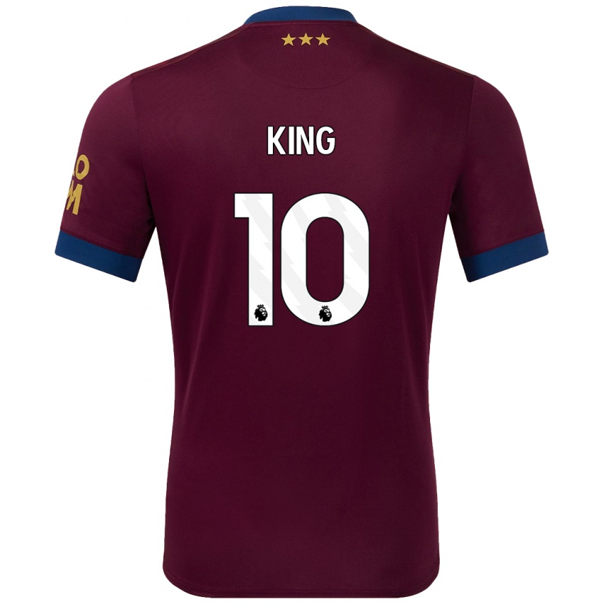 Criança Camisola Eloise King #10 Castanho Alternativa 2024/25 Camisa