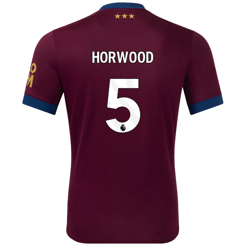 Criança Camisola Bonnie Horwood #5 Castanho Alternativa 2024/25 Camisa