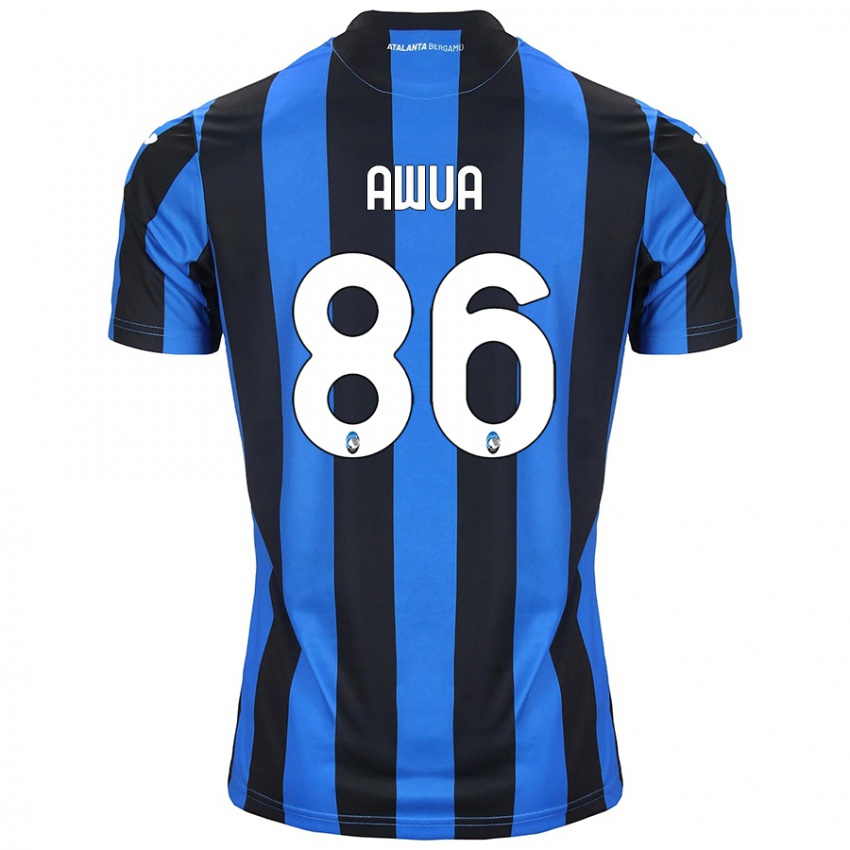 Homem Camisola Theophilus Awua #86 Azul Preto Principal 2024/25 Camisa