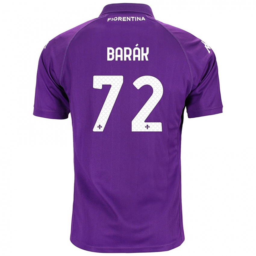 Homem Camisola Antonin Barak #72 Roxo Principal 2024/25 Camisa