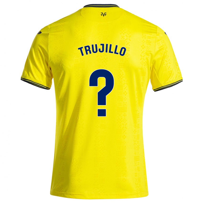 Homem Camisola Jairo Trujillo #0 Preto Amarelo Principal 2024/25 Camisa