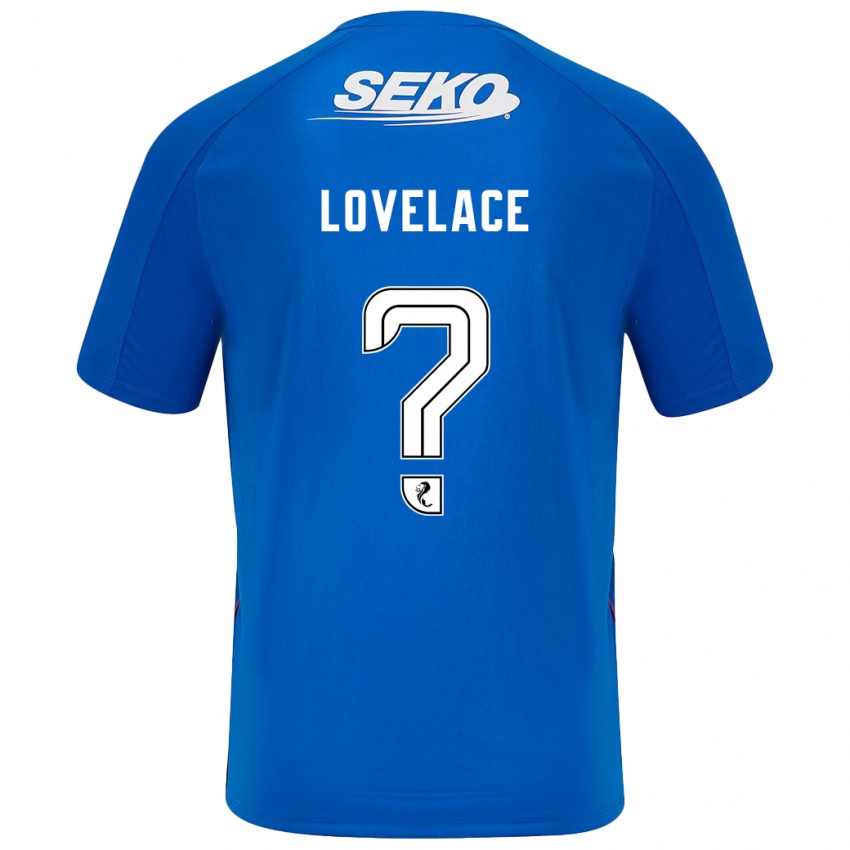 Homem Camisola Zak Lovelace #0 Azul Escuro Principal 2024/25 Camisa