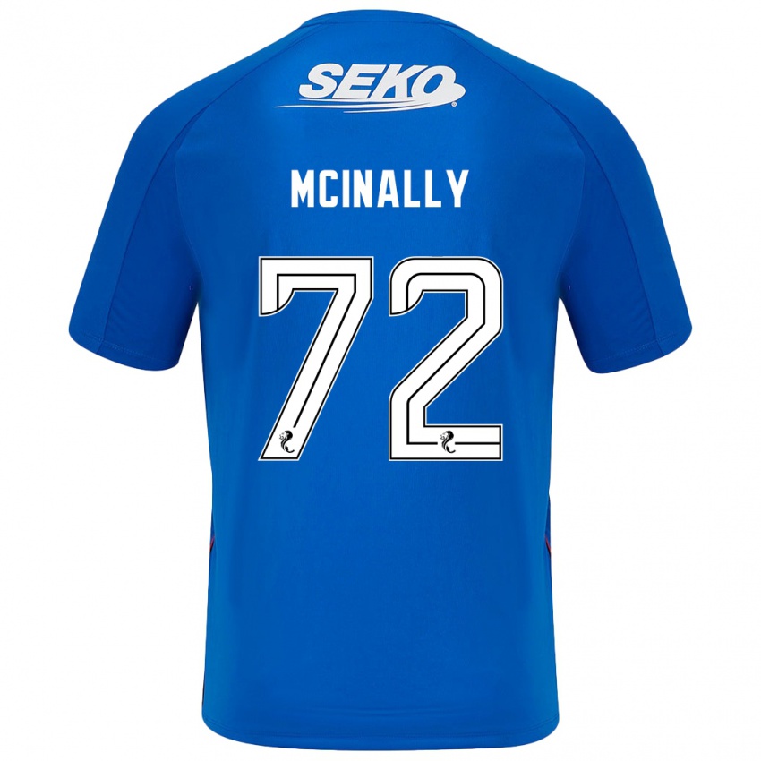 Homem Camisola Darren Mcinally #72 Azul Escuro Principal 2024/25 Camisa