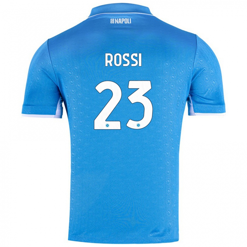 Homem Camisola Leonardo Rossi #23 Celeiro Azul Principal 2024/25 Camisa