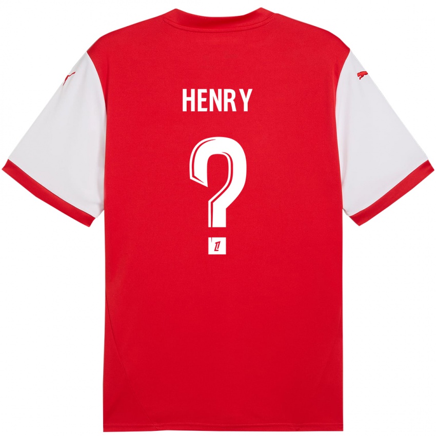 Homem Camisola Kobi Henry #0 Branco Vermelho Principal 2024/25 Camisa