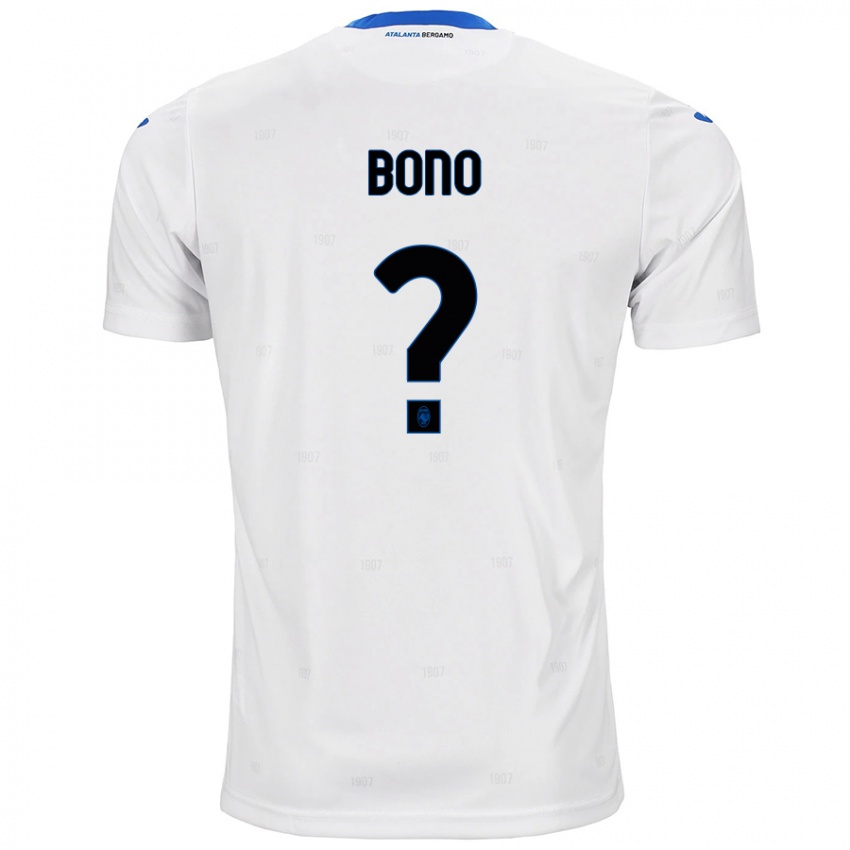 Homem Camisola Davide Bono #0 Branco Alternativa 2024/25 Camisa