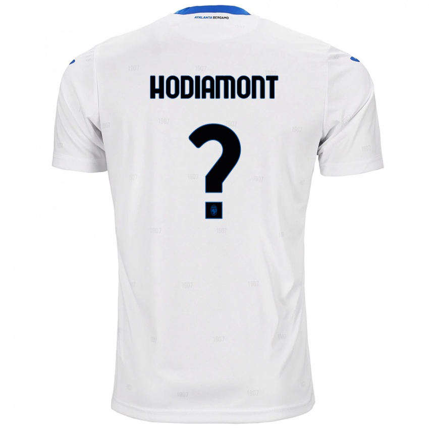 Homem Camisola Lyam Hodiamont #0 Branco Alternativa 2024/25 Camisa