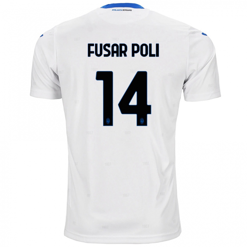 Homem Camisola Giulia Fusar Poli #14 Branco Alternativa 2024/25 Camisa