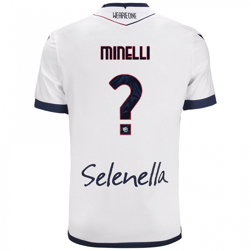 Homem Camisola Leo Minelli #0 Azul Real Branco Alternativa 2024/25 Camisa