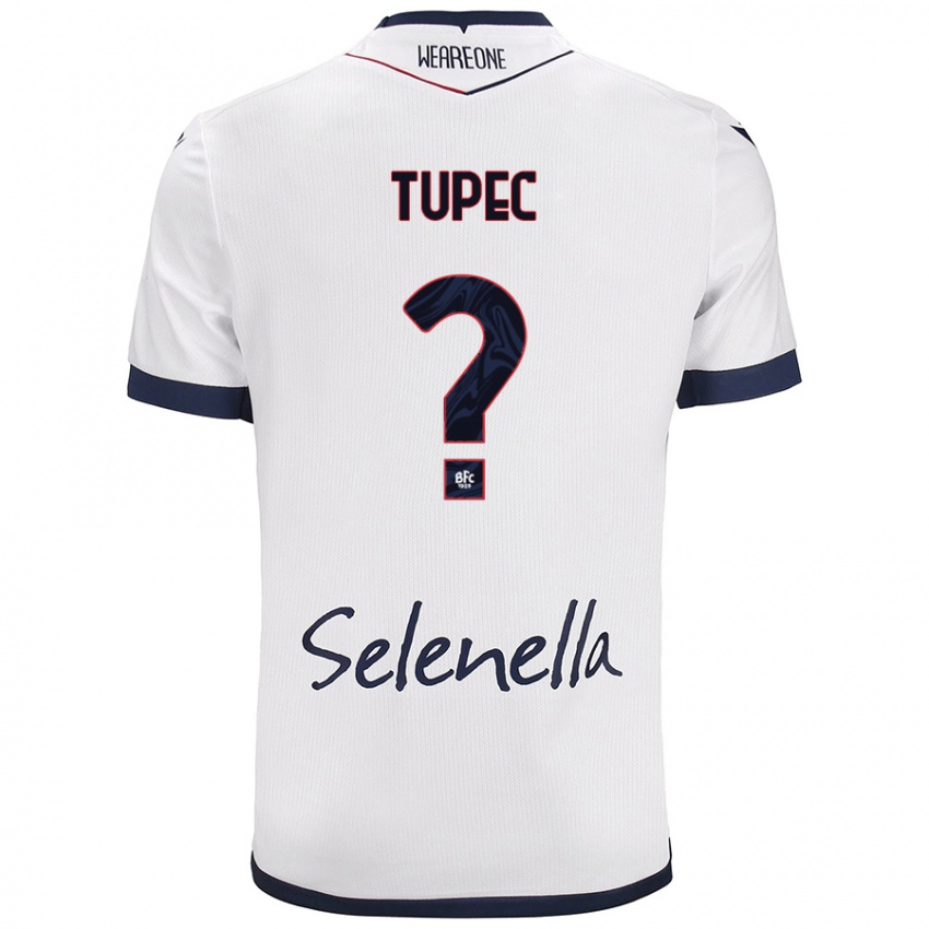 Homem Camisola Leos Tupec #0 Azul Real Branco Alternativa 2024/25 Camisa