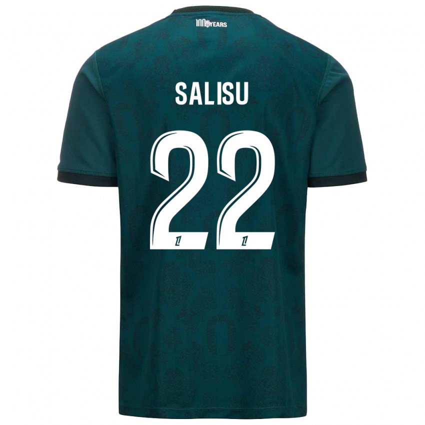 Homem Camisola Mohammed Salisu #22 Verde Escuro Alternativa 2024/25 Camisa