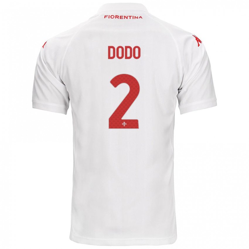 Homem Camisola Dodô #2 Branco Alternativa 2024/25 Camisa