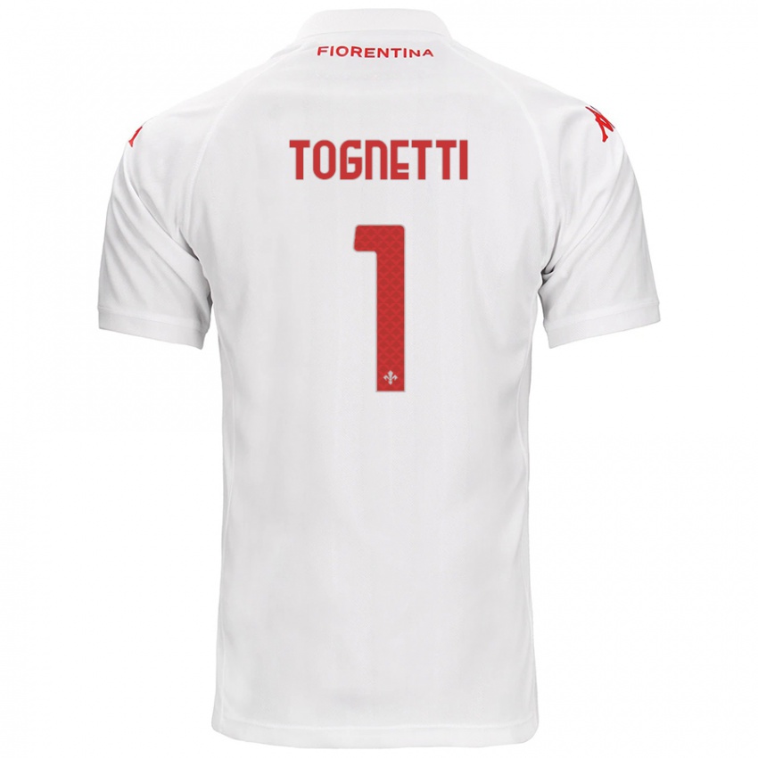 Homem Camisola Laerte Tognetti #1 Branco Alternativa 2024/25 Camisa