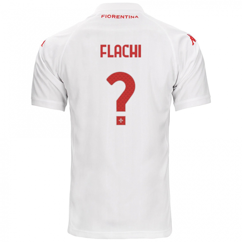 Homem Camisola Tommaso Flachi #0 Branco Alternativa 2024/25 Camisa