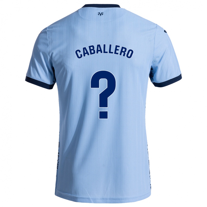 Homem Camisola Jesús Caballero #0 Celeiro Azul Alternativa 2024/25 Camisa