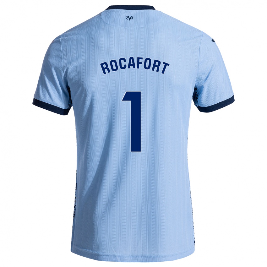 Homem Camisola Rodrigo Rocafort #1 Celeiro Azul Alternativa 2024/25 Camisa