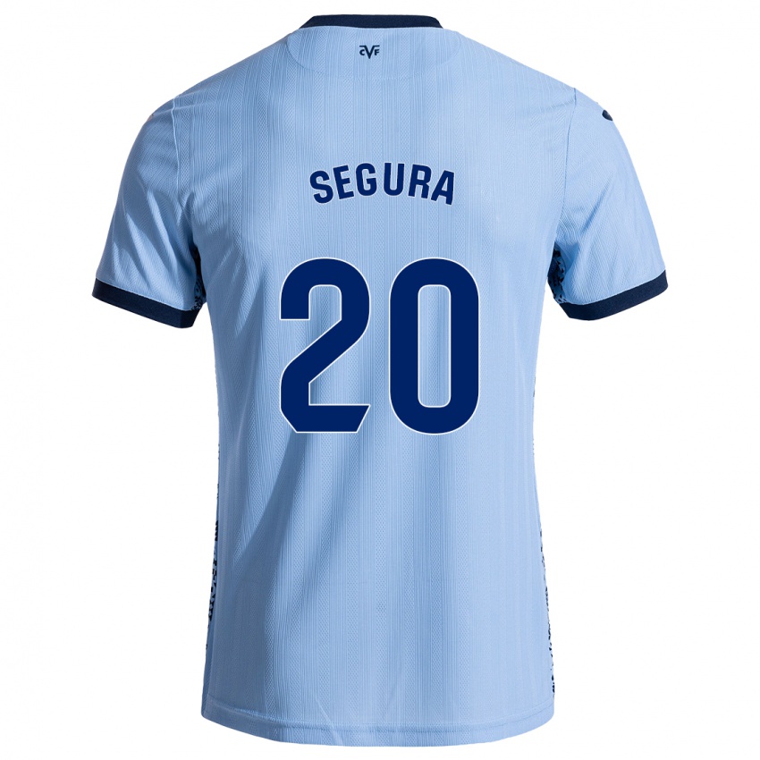 Homem Camisola Carlos Segura #20 Celeiro Azul Alternativa 2024/25 Camisa