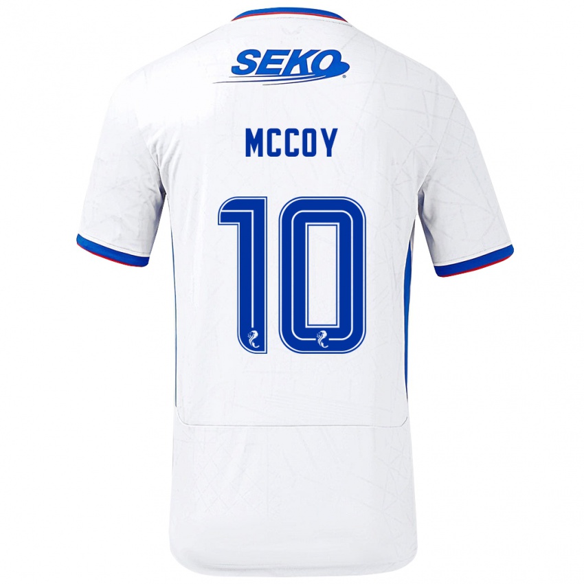 Homem Camisola Kayla Mccoy #10 Azul Branco Alternativa 2024/25 Camisa