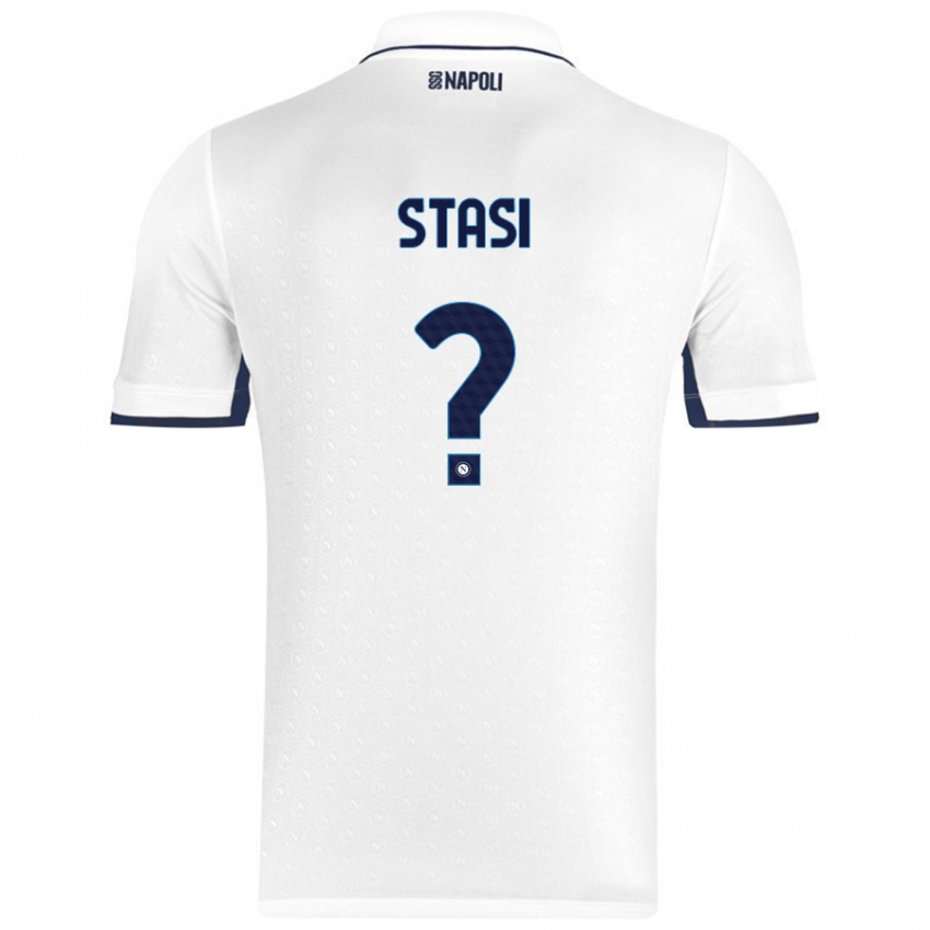 Homem Camisola Pasquale Stasi #0 Azul Real Branco Alternativa 2024/25 Camisa