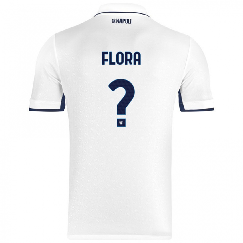 Homem Camisola Massimiliano Flora #0 Azul Real Branco Alternativa 2024/25 Camisa