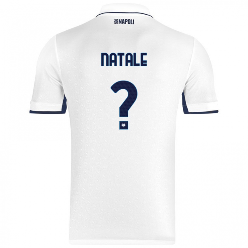 Homem Camisola Roberto Natale #0 Azul Real Branco Alternativa 2024/25 Camisa