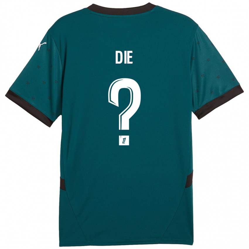 Homem Camisola Manassé Die #0 Verde Escuro Alternativa 2024/25 Camisa