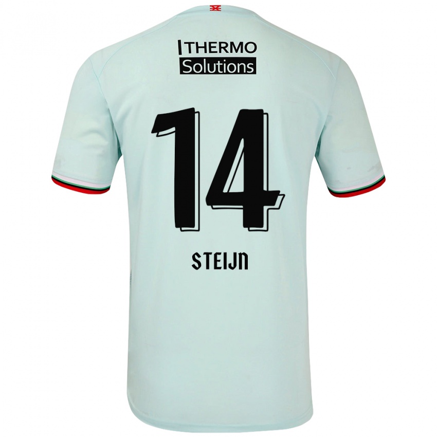 Homem Camisola Sem Steijn #14 Verde Claro Alternativa 2024/25 Camisa