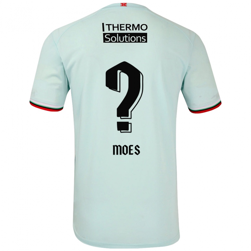 Homem Camisola Lucas Moes #0 Verde Claro Alternativa 2024/25 Camisa