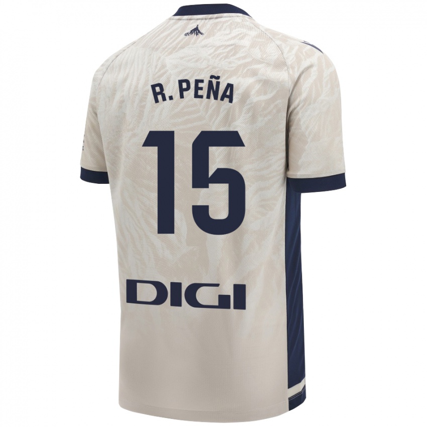 Homem Camisola Ruben Pena #15 Cinza Leve Alternativa 2024/25 Camisa