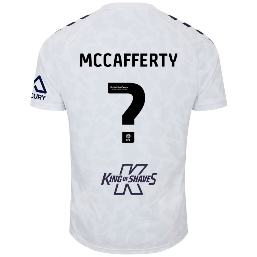 Homem Camisola Lewys Mccafferty #0 Branco Alternativa 2024/25 Camisa