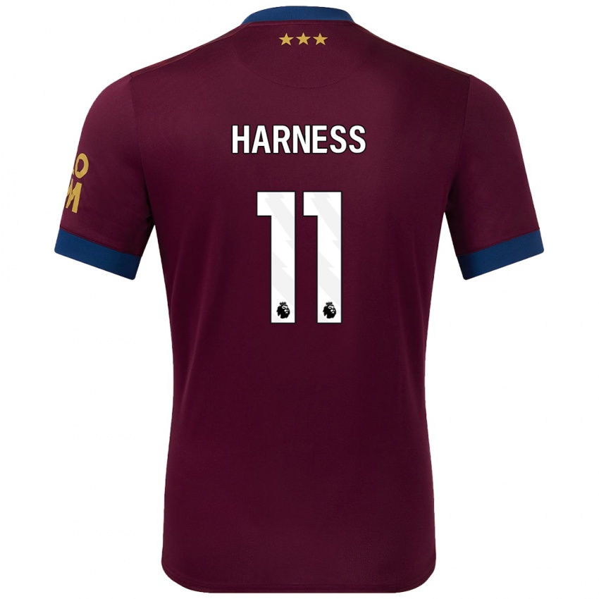 Homem Camisola Marcus Harness #11 Castanho Alternativa 2024/25 Camisa