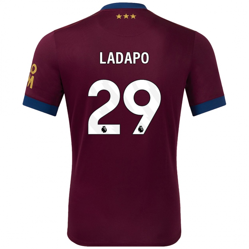 Homem Camisola Freddie Ladapo #29 Castanho Alternativa 2024/25 Camisa