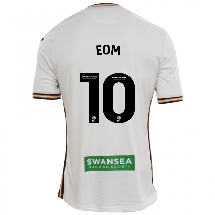 Criança Camisola Ji-Sung Eom #10 Branco Principal 2024/25 Camisa