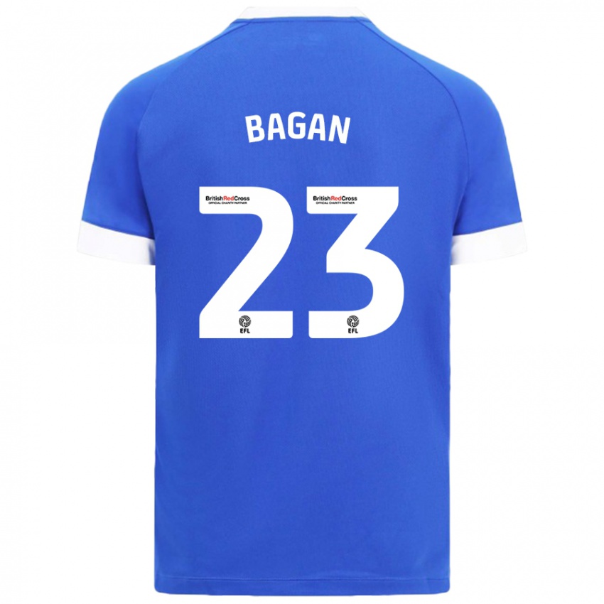 Criança Camisola Joel Bagan #23 Céu Azul Principal 2024/25 Camisa