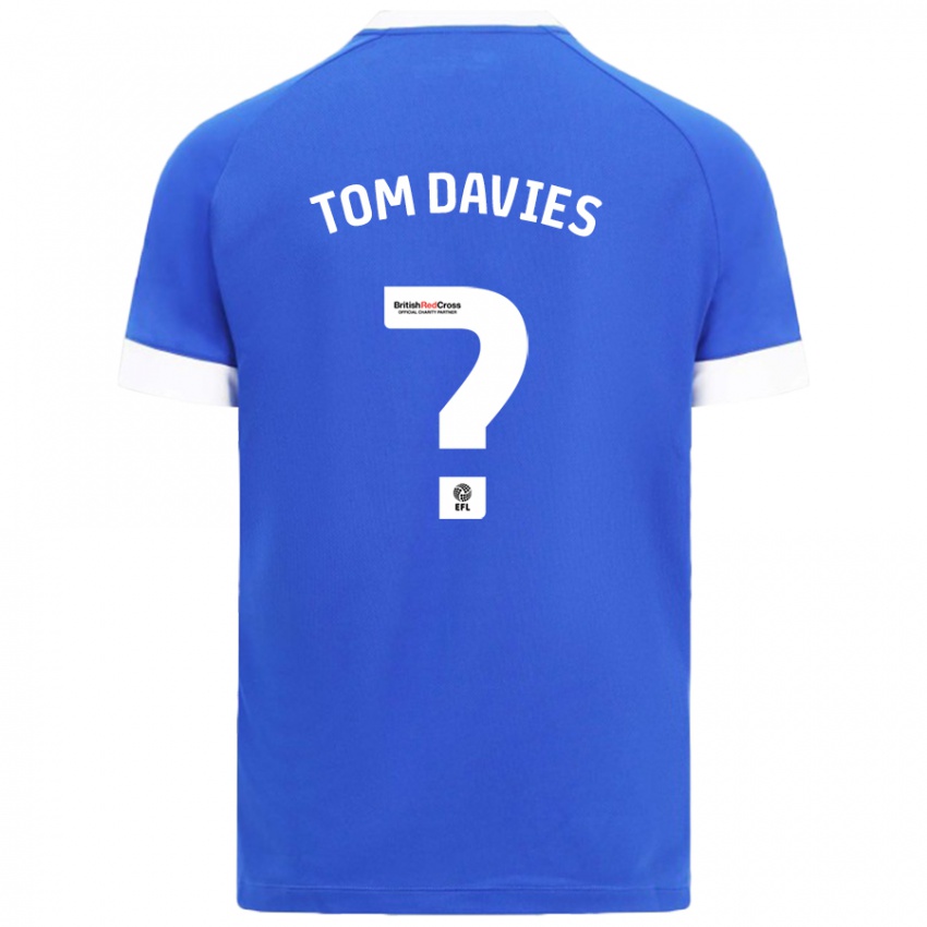 Criança Camisola Tom Davies #0 Céu Azul Principal 2024/25 Camisa