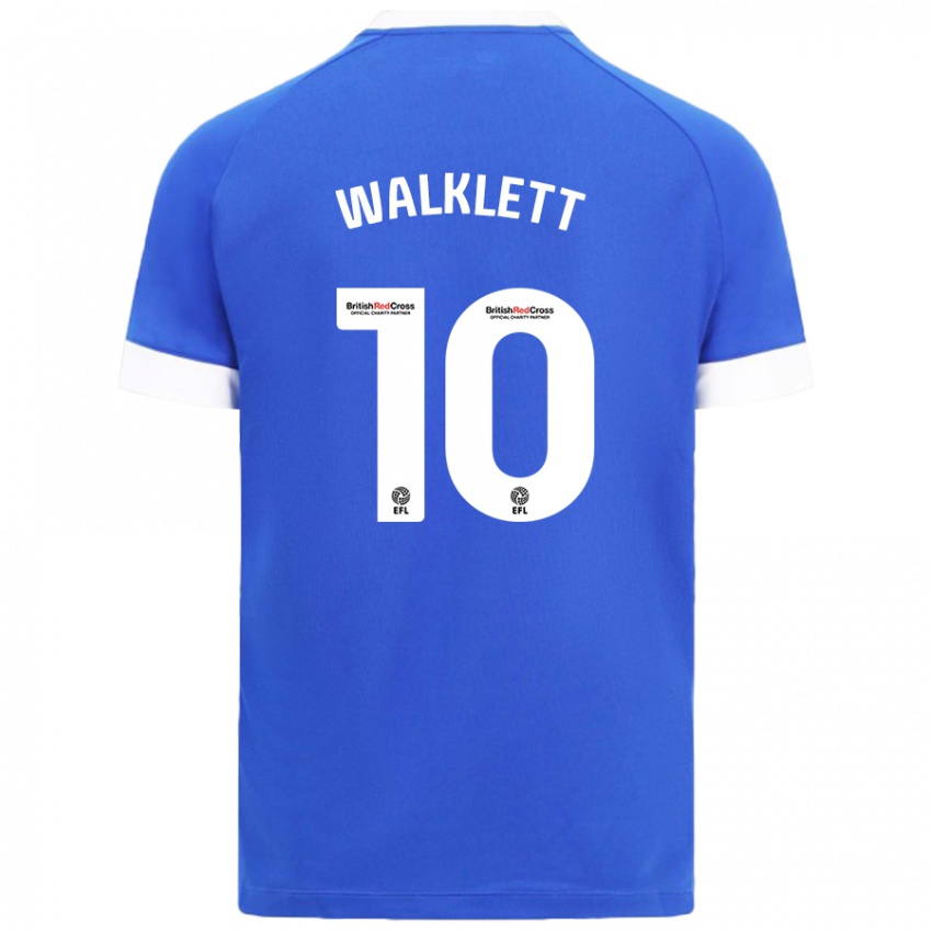 Criança Camisola Kerry Walklett #10 Céu Azul Principal 2024/25 Camisa