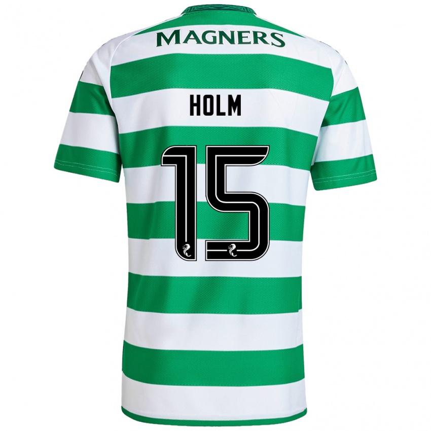 Criança Camisola Odin Thiago Holm #15 Branco Verde Principal 2024/25 Camisa