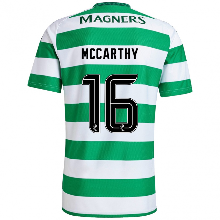 Criança Camisola James Mccarthy #16 Branco Verde Principal 2024/25 Camisa