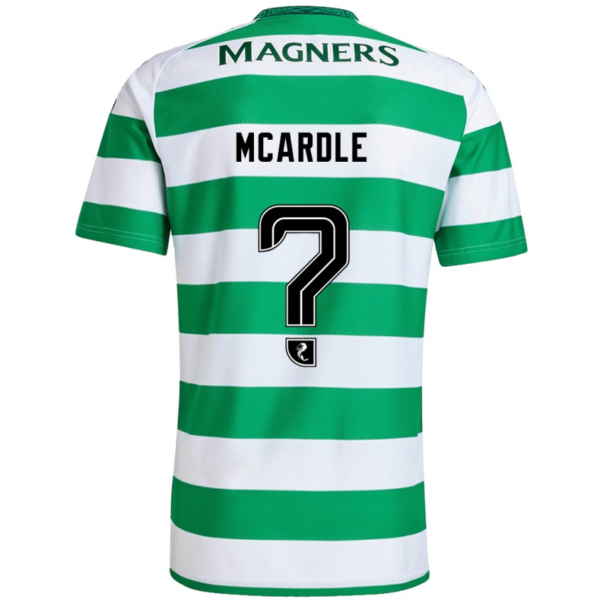 Criança Camisola Sean Mcardle #0 Branco Verde Principal 2024/25 Camisa