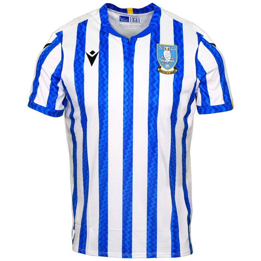 Criança Camisola Di'shon Bernard #5 Branco Azul Principal 2024/25 Camisa