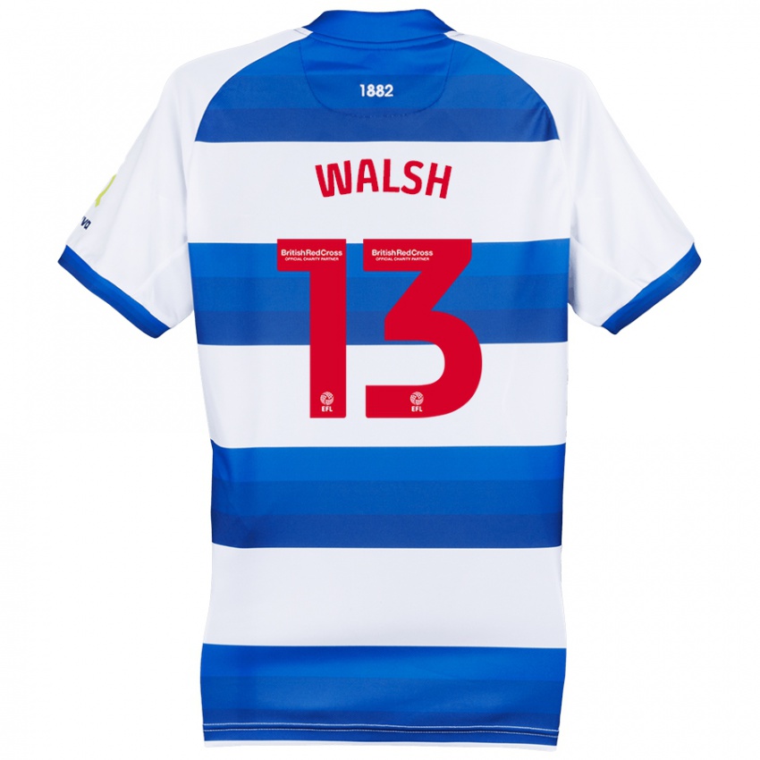 Criança Camisola Joe Walsh #13 Azul Branco Principal 2024/25 Camisa