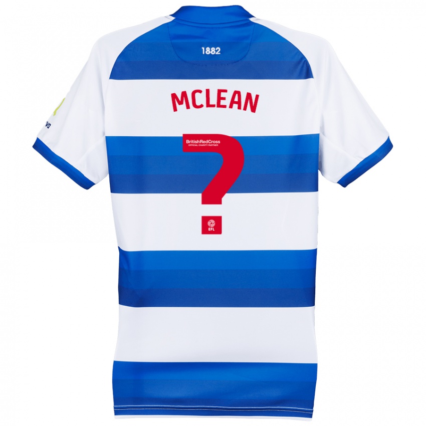 Criança Camisola Mason Mclean #0 Azul Branco Principal 2024/25 Camisa