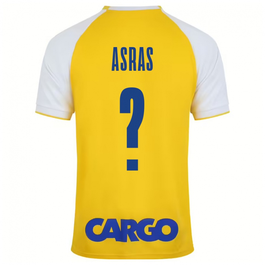 Criança Camisola Lotem Asras #0 Branco Amarelo Principal 2024/25 Camisa